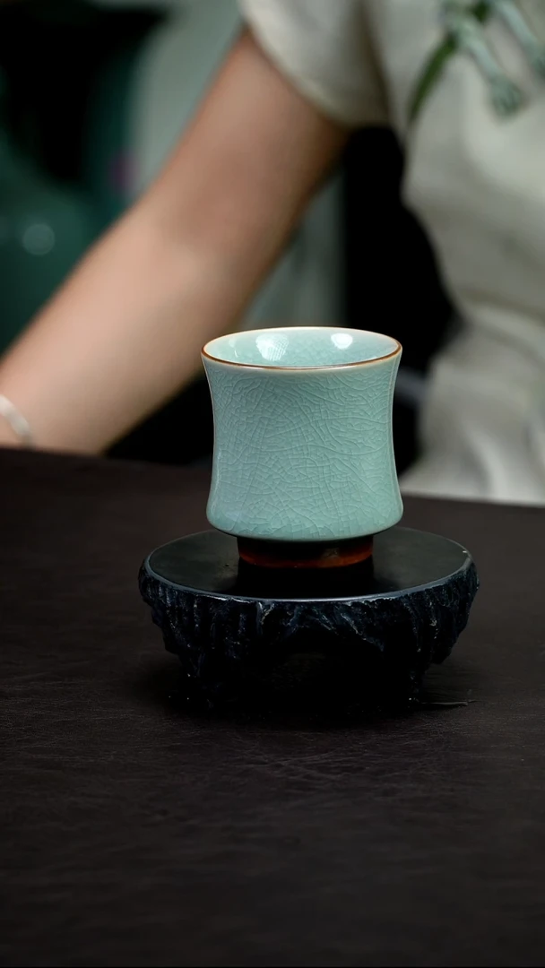 珑匠冰花束腰杯一级品