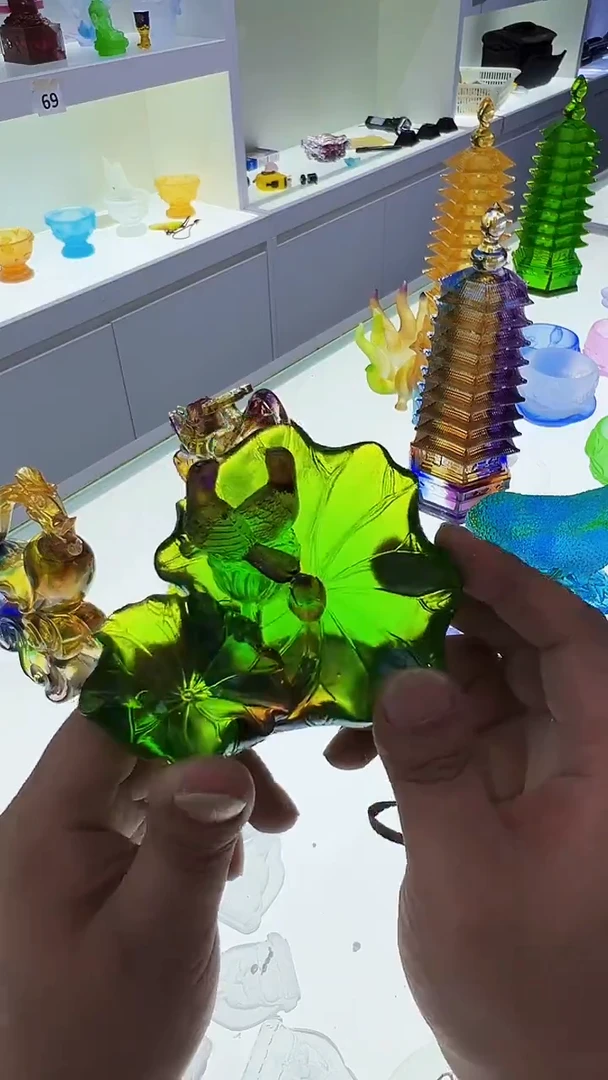 手工艺品琉璃古法琉璃 摆件