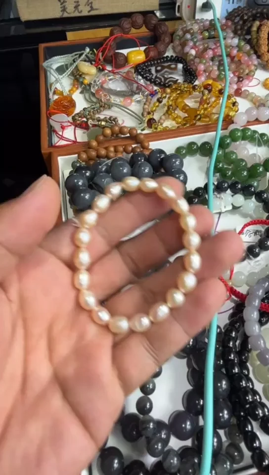 淡水珍珠手串未镶嵌手串