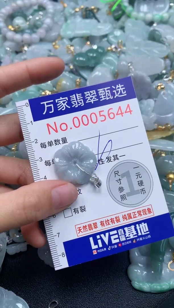 吊坠(不含链)未镶嵌翡翠5644