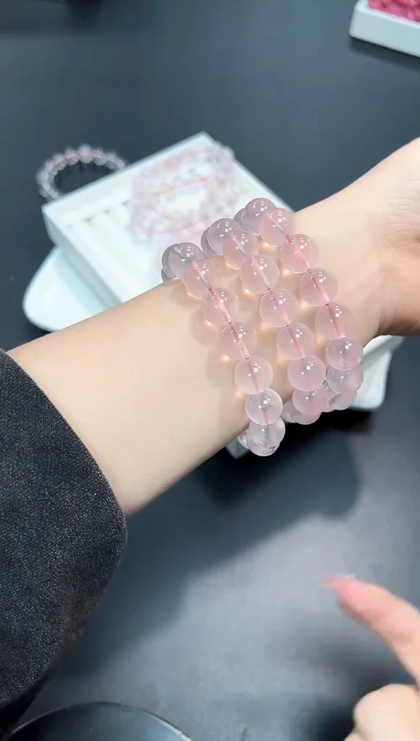 【闪购商品】水晶手串未镶嵌65L多样性发其一/1条12mm默认微瑕