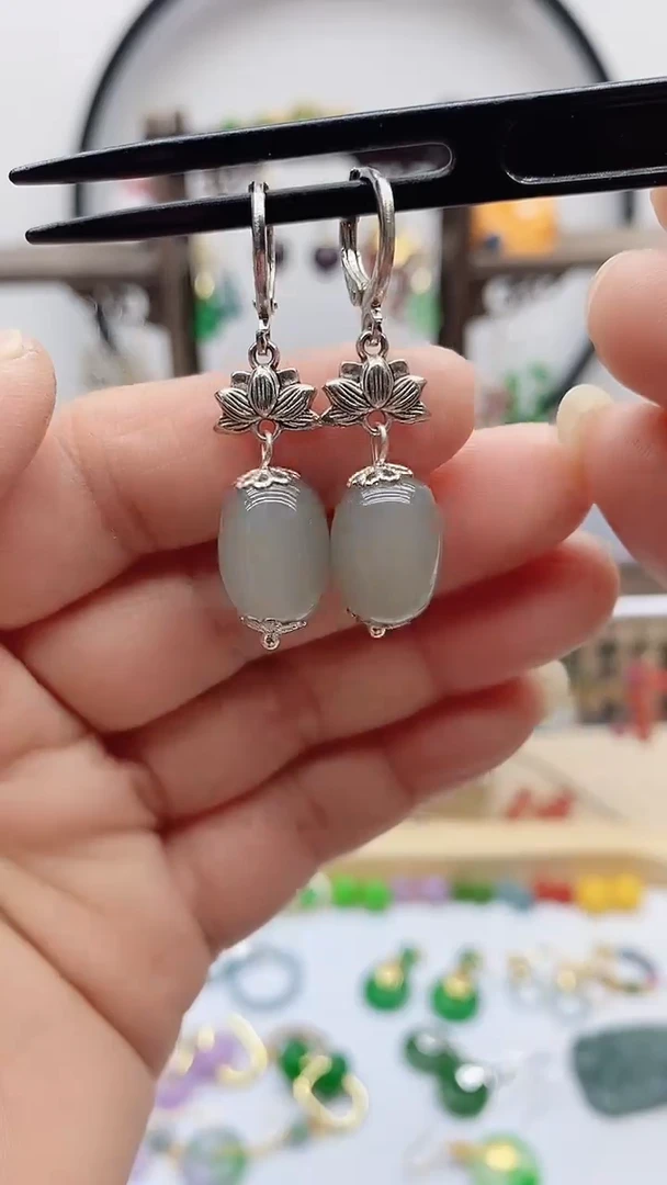 未镶嵌和田玉耳饰104