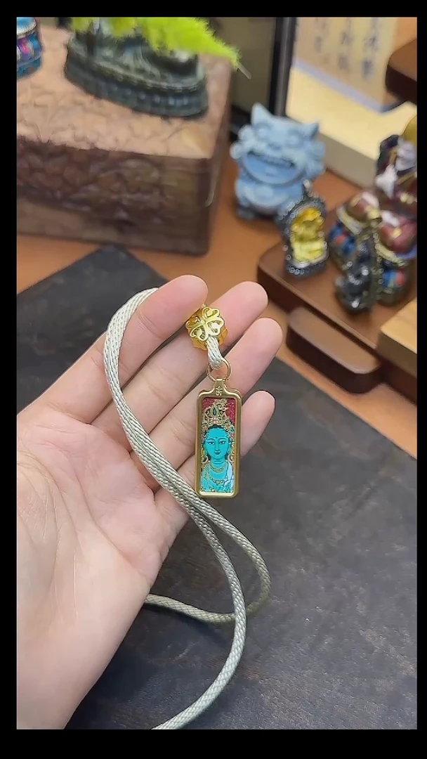 泥塑綠度母1111111