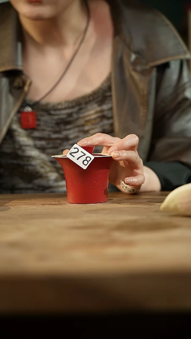 粉引·盖碗/设计师 牧渔 款