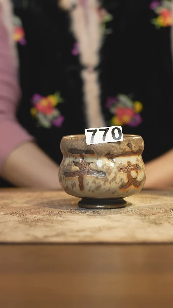 陶瓷茶器茶具主人杯770