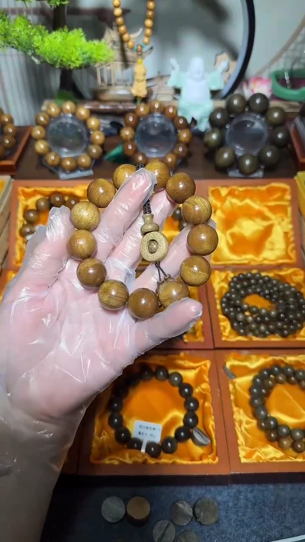 【闪购商品】楠木（金丝楠）手串/手链金丝楠木枯木1.8