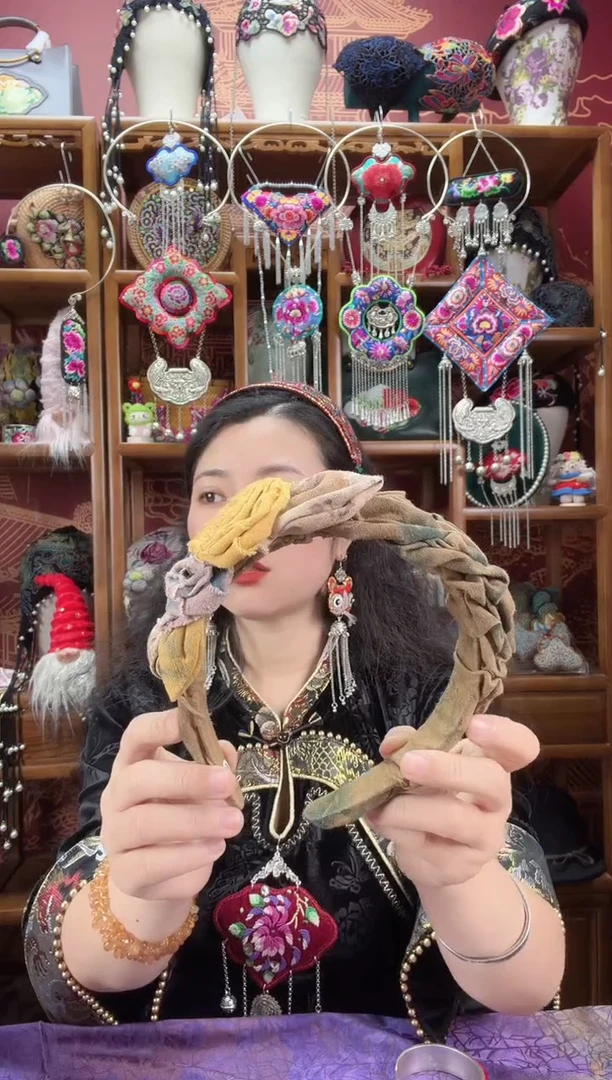 织绣蜡染小发箍甜甜家