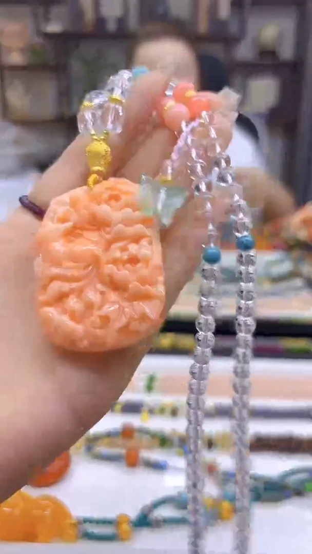 未镶嵌毛衣链水晶DIY款M743