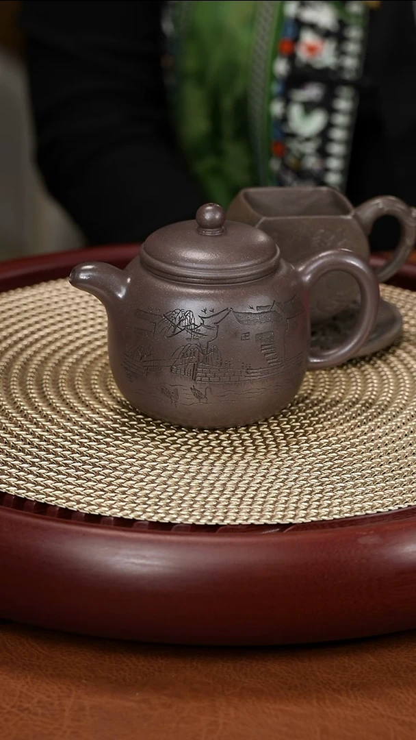 茶壶紫砂程辉 匏尊 杯子