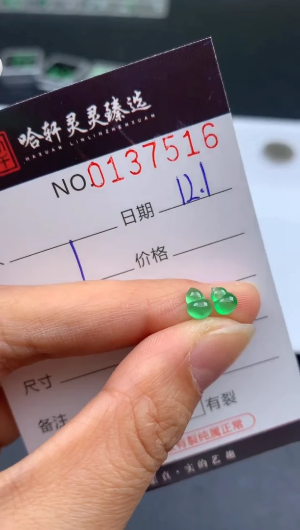 吊坠(不含链)未镶嵌翡翠 哈轩   裸石1套