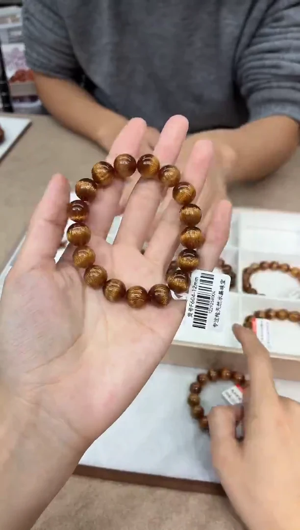 未镶嵌手串水晶铜顺发f604-12mm多样性发一