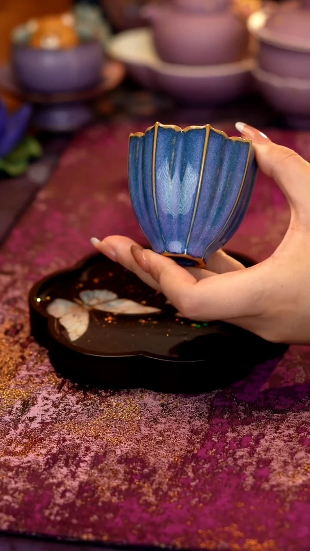 钧窑杯子···········