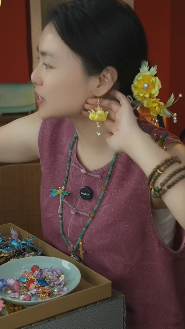 刺绣纯手工非遗国风饰品