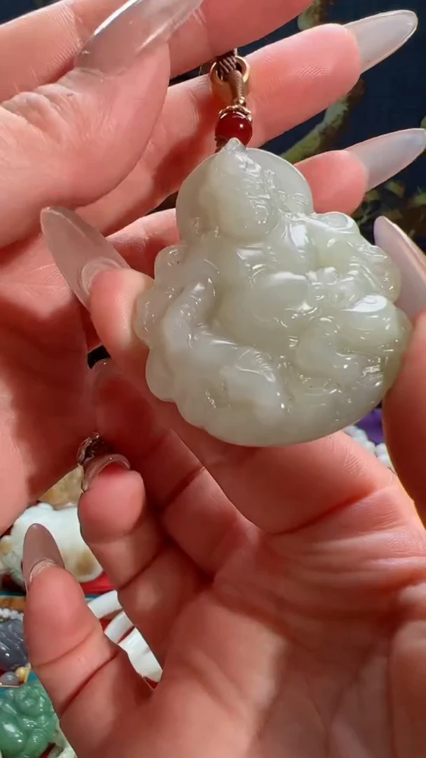 【闪购商品】和田玉吊坠未镶嵌1