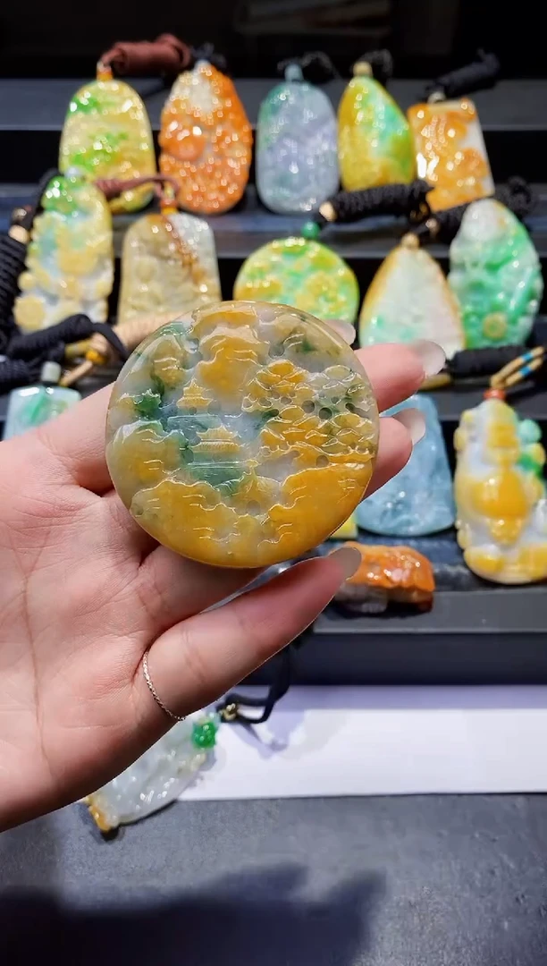 定制翡翠未镶嵌翡翠A货