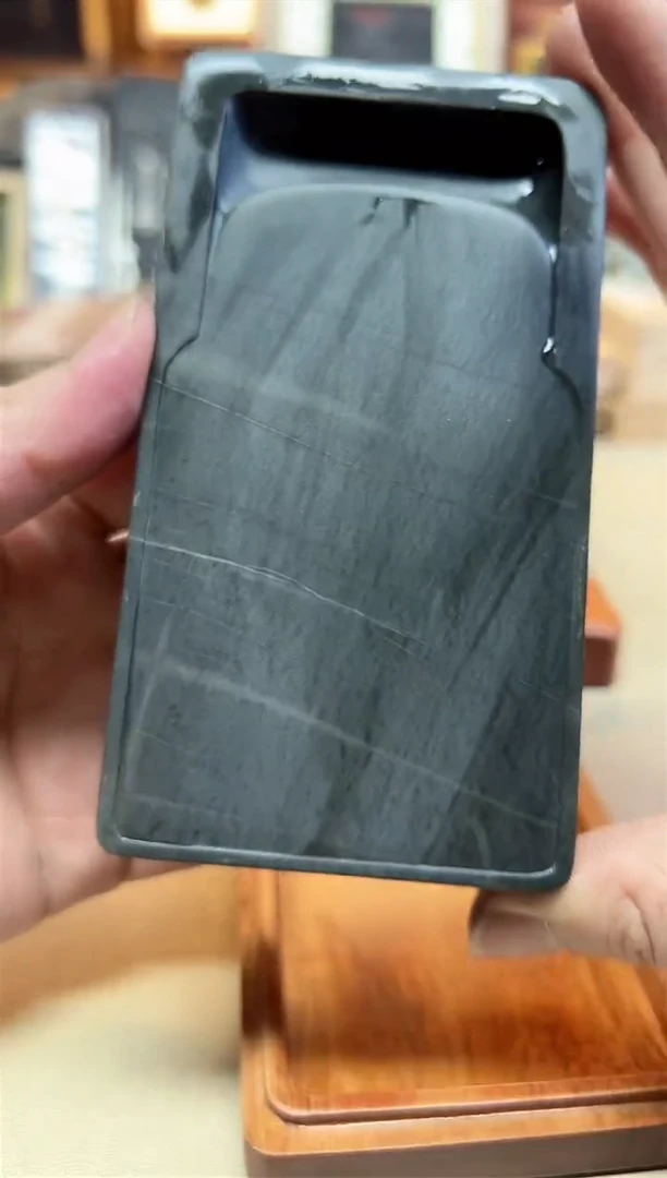 龟甲门子砚 有盒