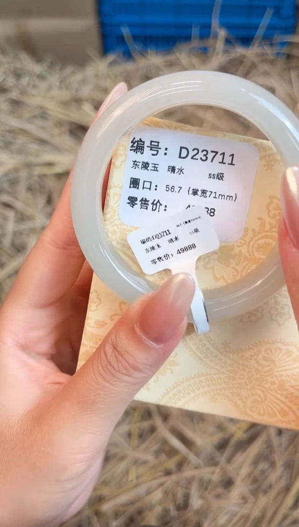 未镶嵌手镯石英质玉D23711