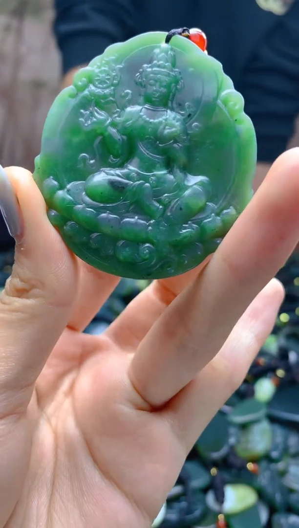 未镶嵌和田玉珠宝半成品1