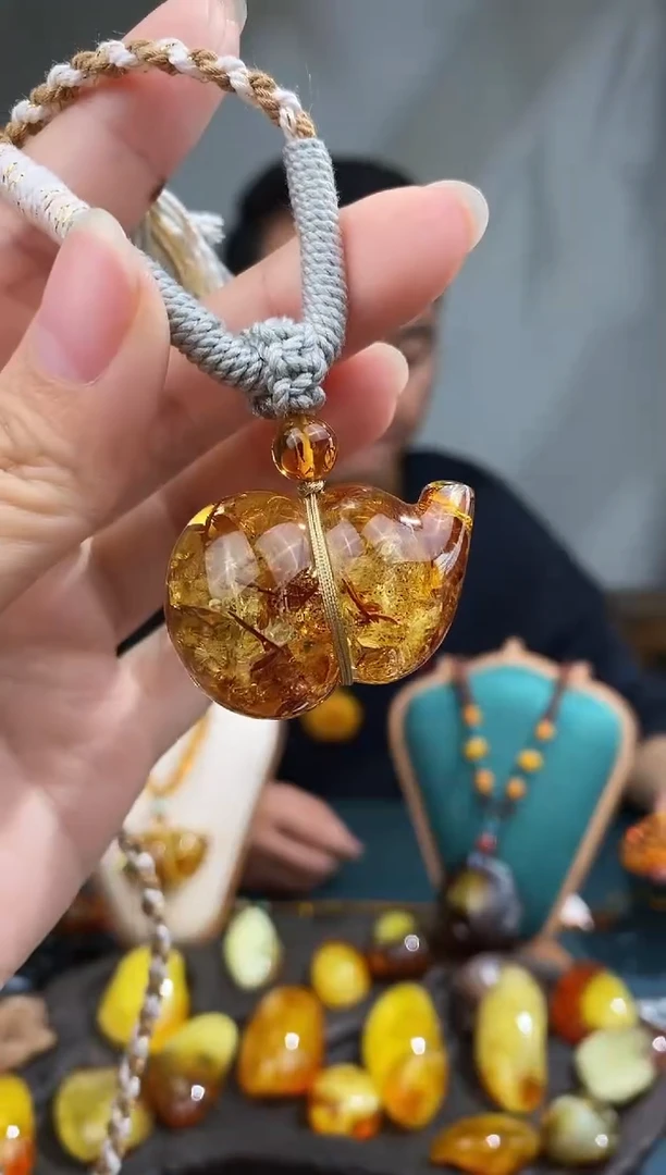 裸石琥珀未镶嵌基地发货 一物一证 顺丰包邮