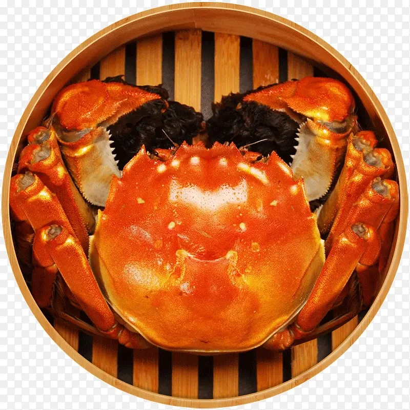 【活蟹】少子江苏大闸蟹净重三斤/公每只三两五起/母每只二点五两起/7到10只/顺丰包邮