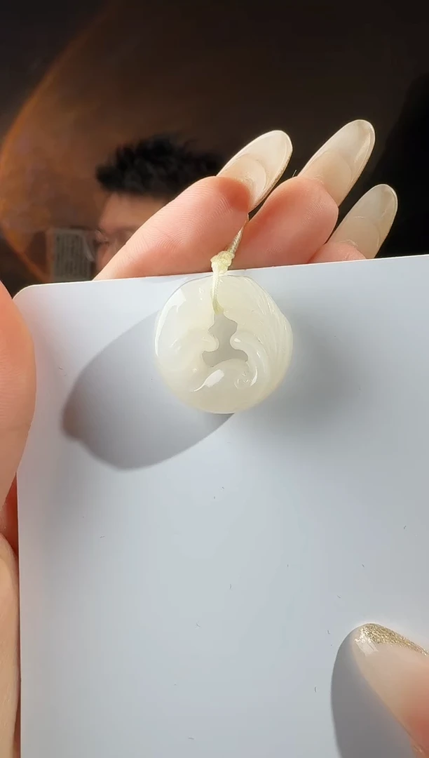 颈饰未镶嵌和田玉九尾令狐