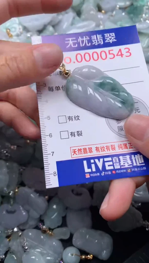 颈饰未镶嵌翡翠543