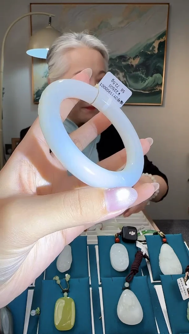 未镶嵌手镯和田玉58 DY