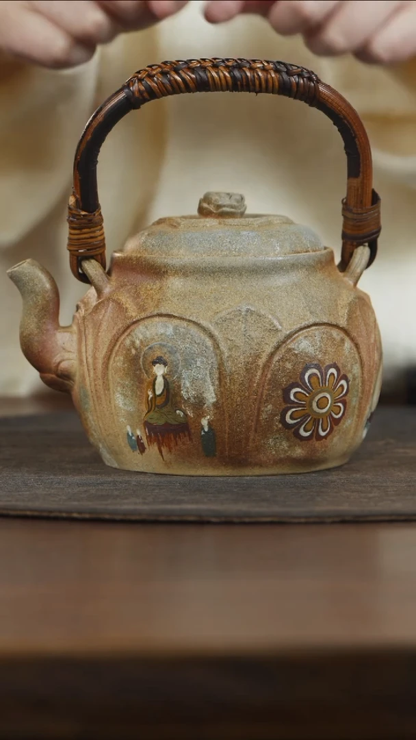 【闪购商品】紫砂茶叶罐敦煌煮水壶