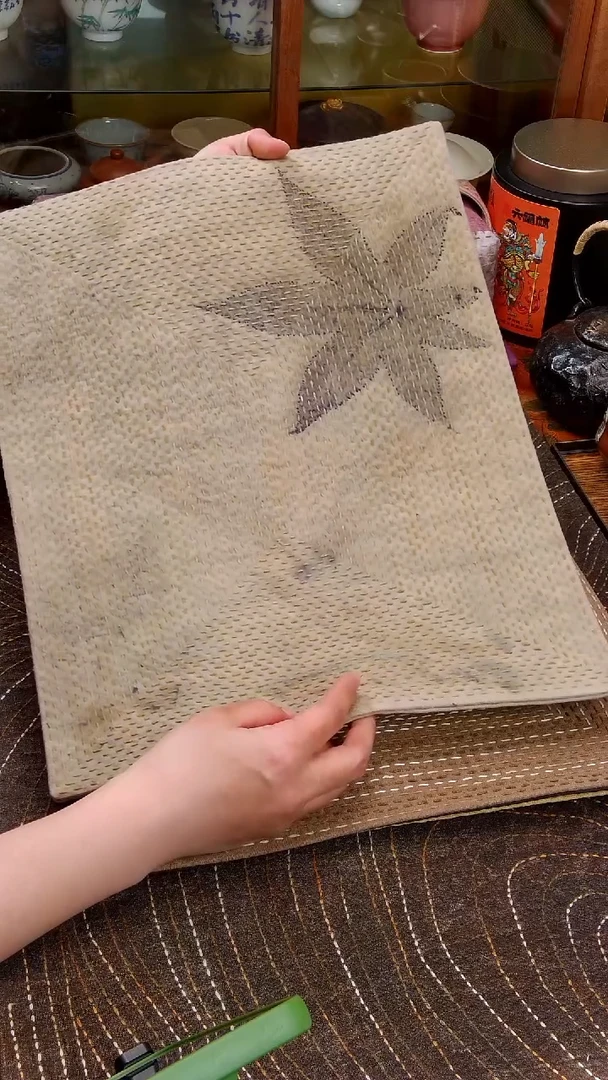 紫砂无 Cici手作刺子绣茶席-738