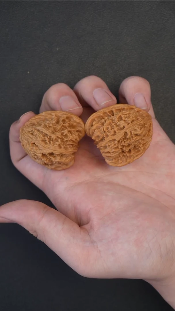 把件文玩核桃NJ25020天使之翼南疆