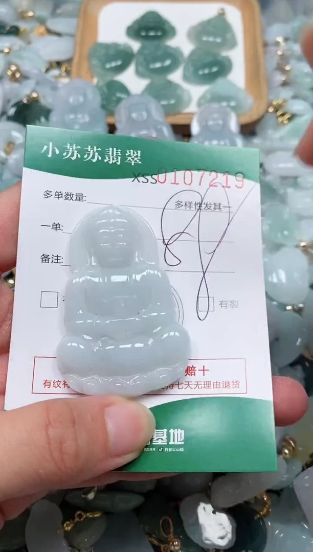 【闪购商品】翡翠颈饰未镶嵌闪购商品0107219