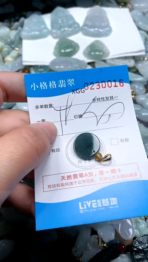 【闪购商品】翡翠颈饰未镶嵌闪购商品0230016多样性