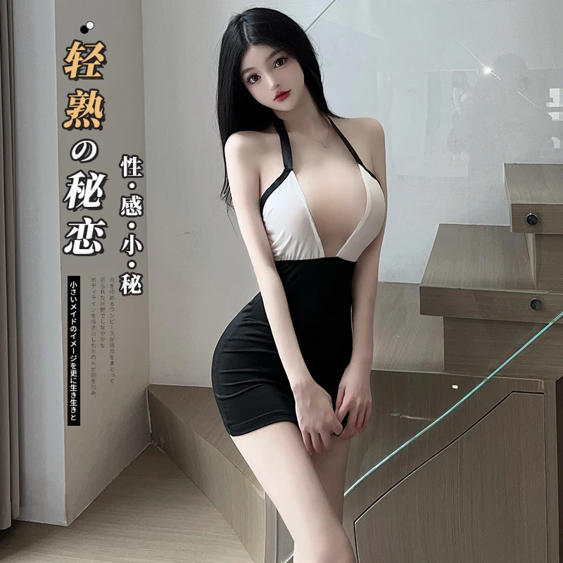 女性秘书制服诱惑睡裙白领套装
