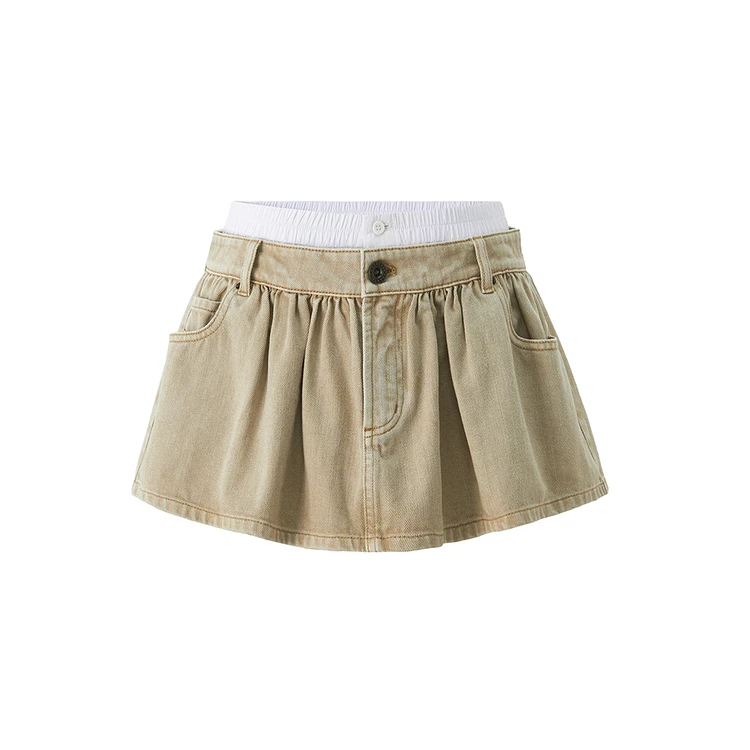 欧家牛仔短裙1SY107178N