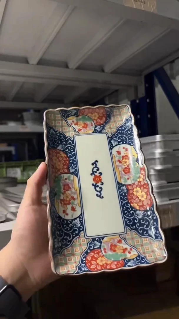 陶瓷长方盘长方盘长方盘微微瑕