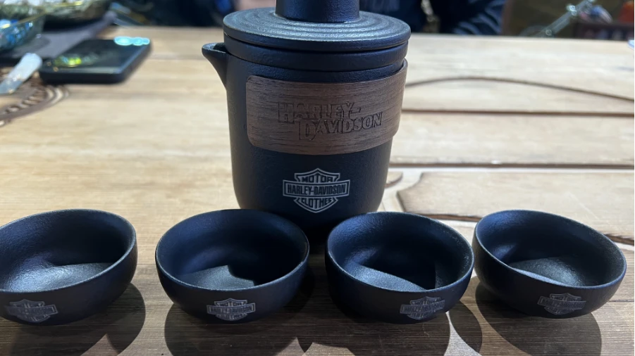 哈雷旅行茶杯
