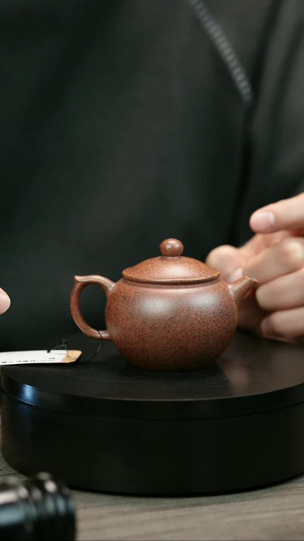 茶壶紫砂随*～H2391赵翠虹天星圆鼓