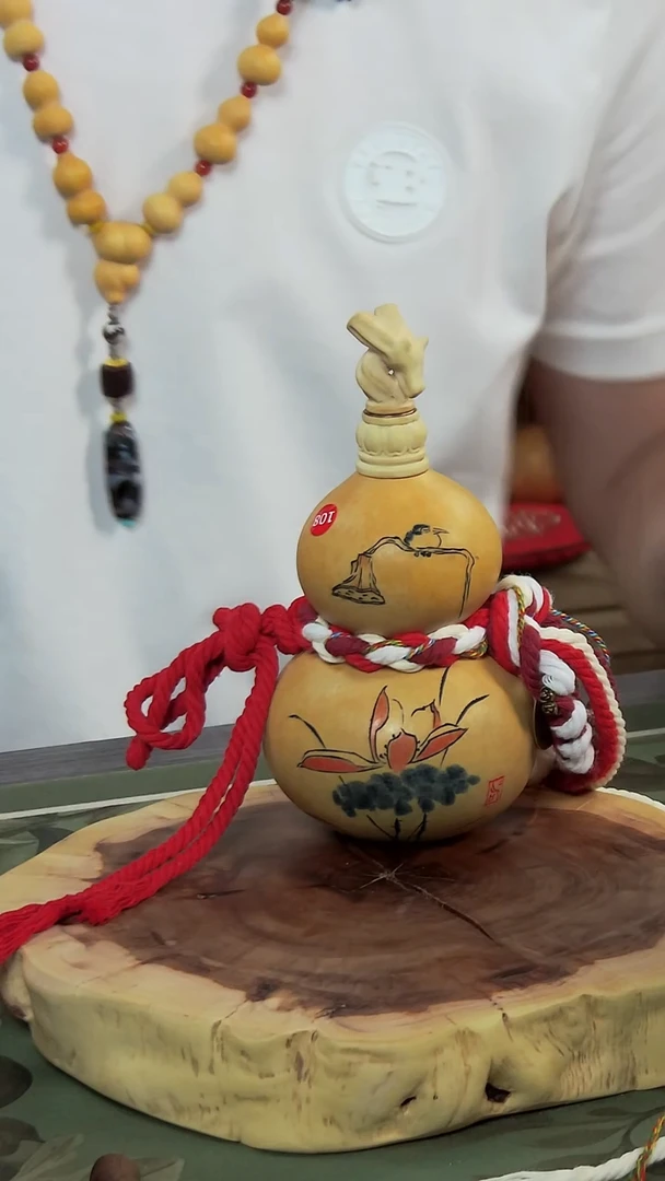 古艺大漆酒葫芦 编号108