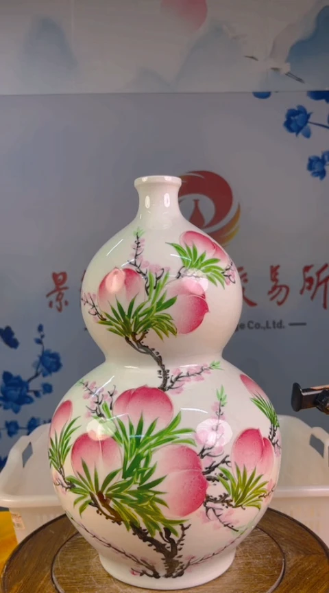 摆件景德镇陶瓷青花摆件48