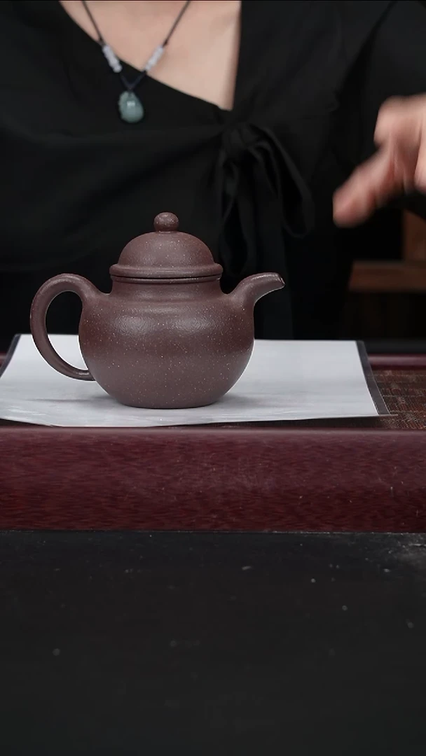 茶壶紫砂天青掇球240cc