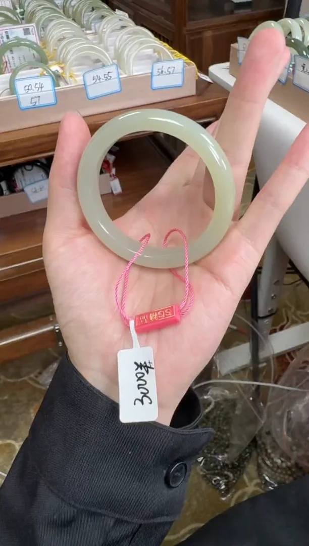 未镶嵌手镯和田玉54-317