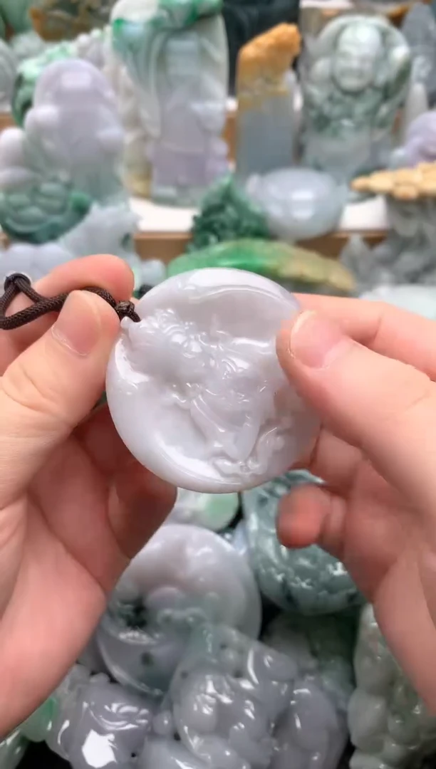 吊坠(不含链)未镶嵌翡翠1