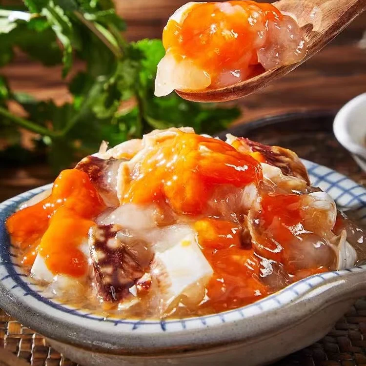 1瓶共290克净重精品红膏蟹糊宁波特色美食