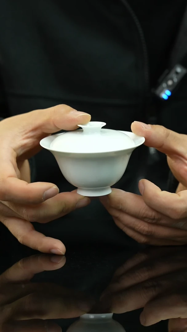 【闪购商品】景德镇上庄陶瓷盖碗