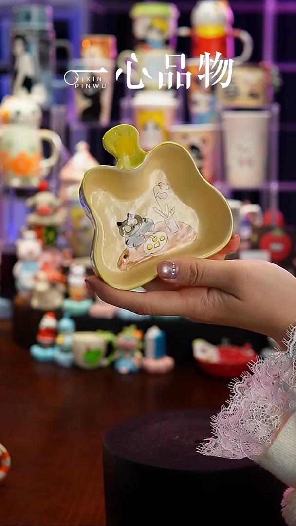 杯子瓷A276景德镇手工手绘杯子摆件