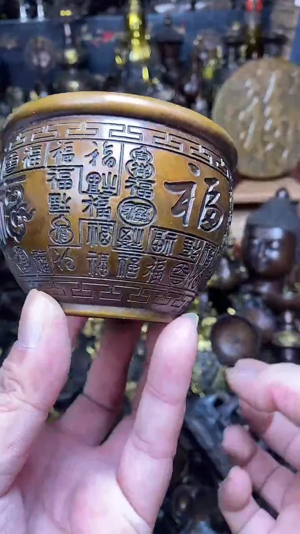 铜铜桌面摆件094