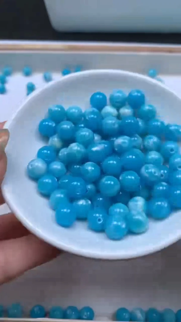 未镶嵌散珠玛瑙/玉髓C752 海纹 石8mm25个6.8元