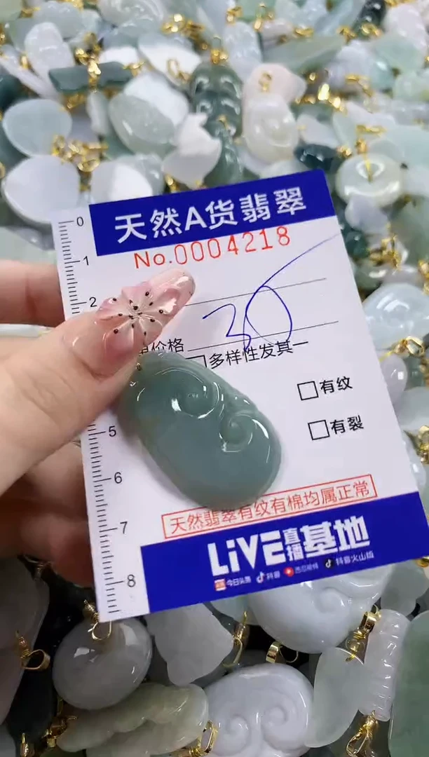 颈饰未镶嵌翡翠天然A货翡翠