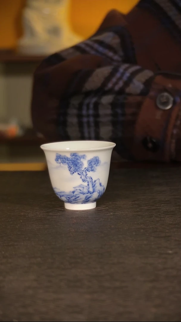 青花山水主人杯lxt