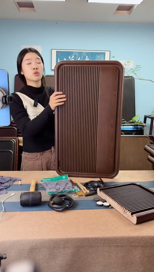 70*40*4云海黄色款式茶盘